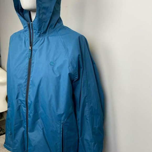Timberland Mens reflective weather print warmest puffer jacket A135D-477 SIZE XL